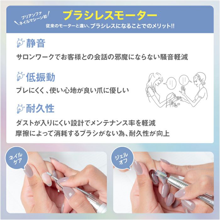 レクシアレボルブ ネイルマシーンホワイト