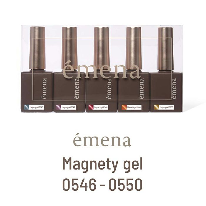 エメナ　マグネティジェル　５色セット０５４６～０５５０