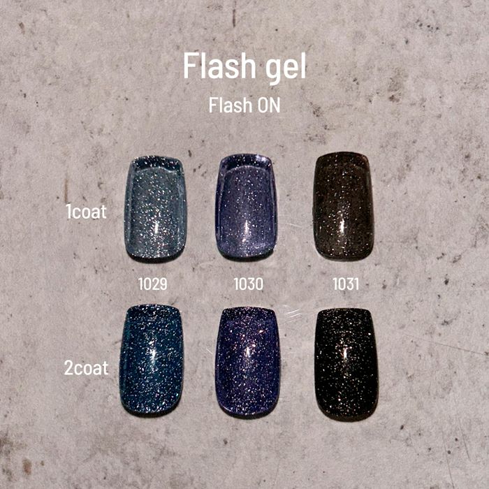 エメナ　フラッシュジェル３色セット１０２９～１０３１